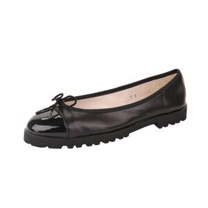 Paul Mayer Bravo Leather Lug Sole Ballet Flats 10.5